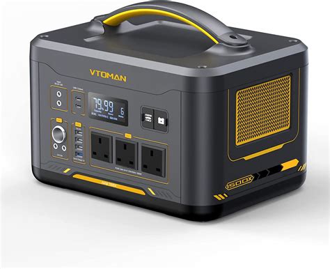 vtoman power station|VTOMAN Jump 1500X Portable Power Station 1500W。